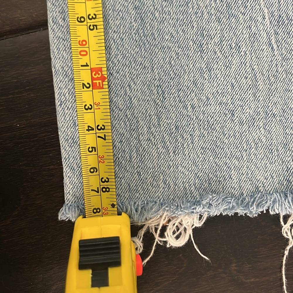 Zara High Rise Light Blue Jeans - Picture 6 of 10